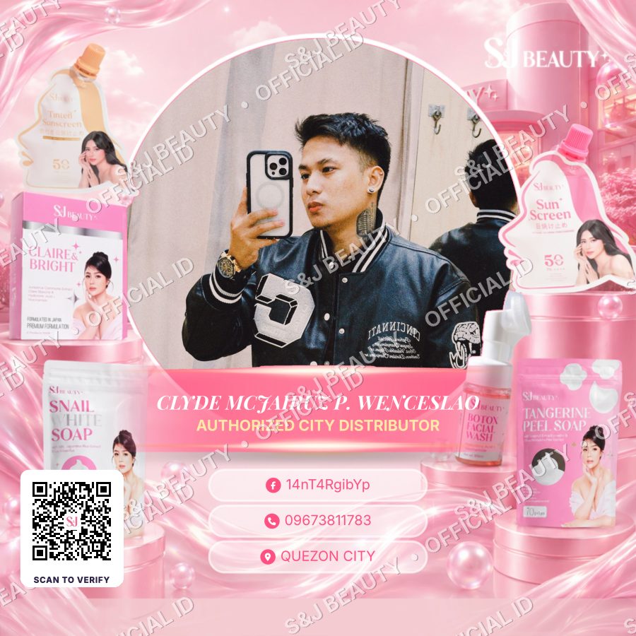 Distributor ID for CLYDE MCJAIRUZ P. WENCESLAO