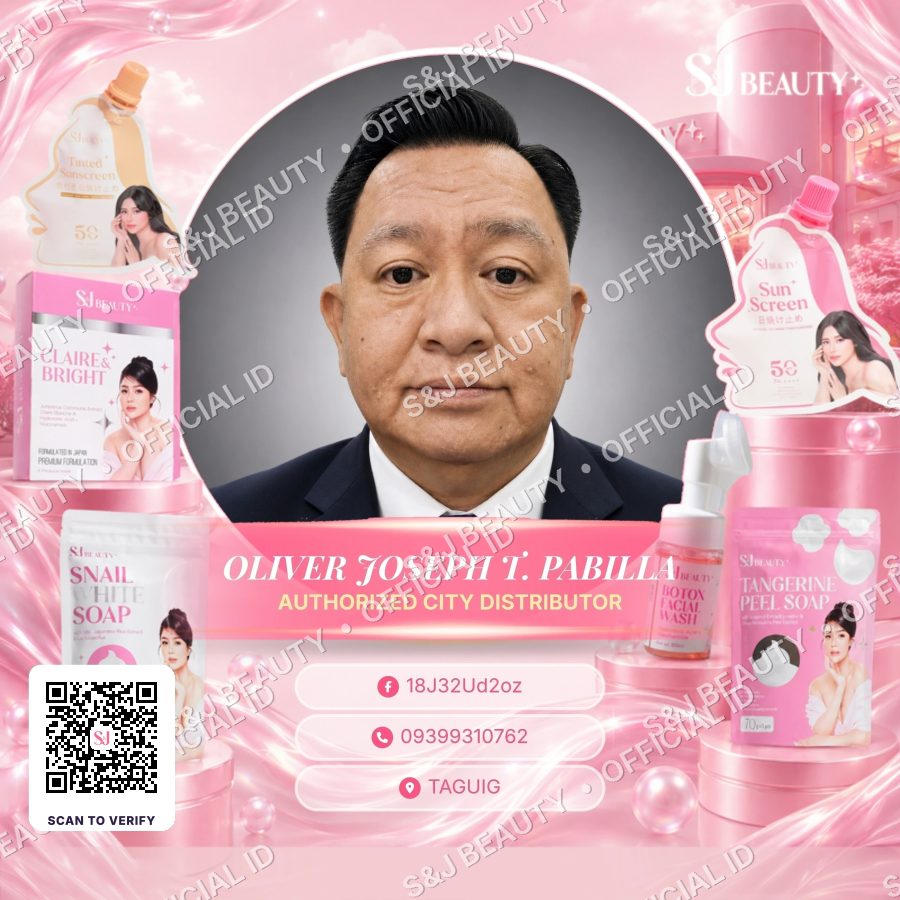 Distributor ID for OLIVER JOSEPH T. PABILLA