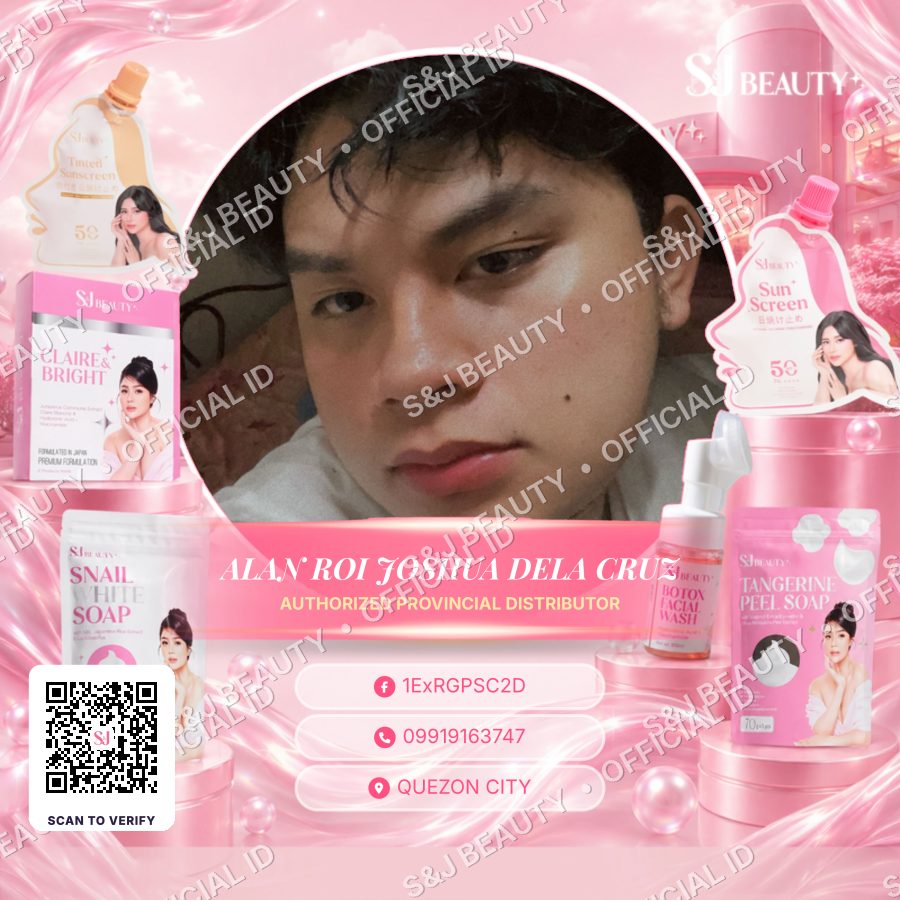 Distributor ID for ALAN ROI JOSHUA DELA CRUZ