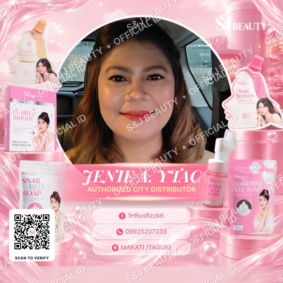 Distributor ID for JENIE A. YTAC