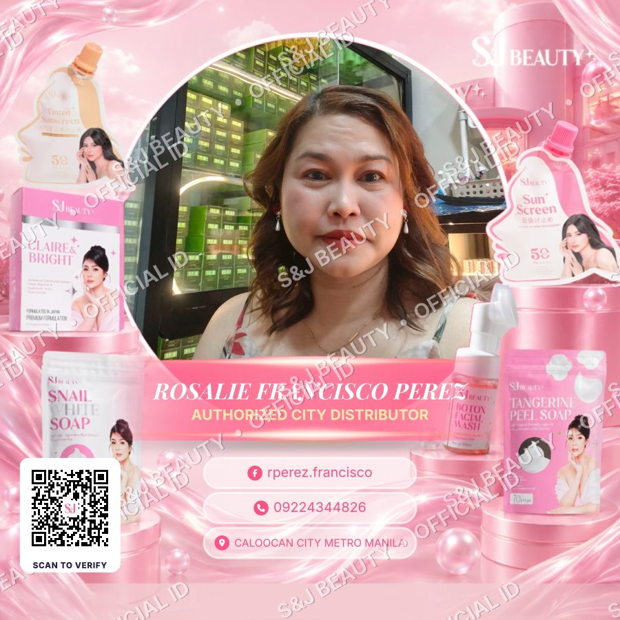 Distributor ID for ROSALIE FRANCISCO PEREZ