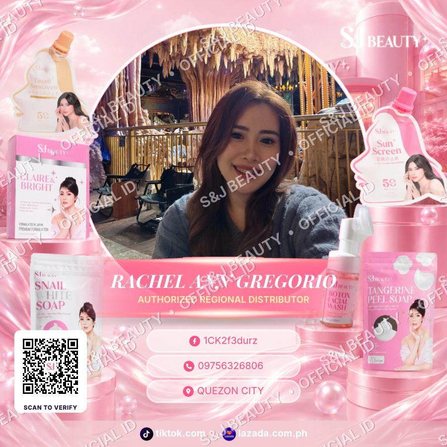 Distributor ID for RACHEL ANN GREGORIO